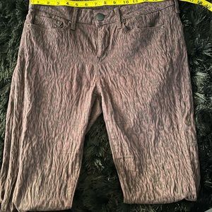 VINCE PURPLE PANTS (with paisley like detailing)